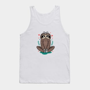 Sloth Cute Design Tank Top